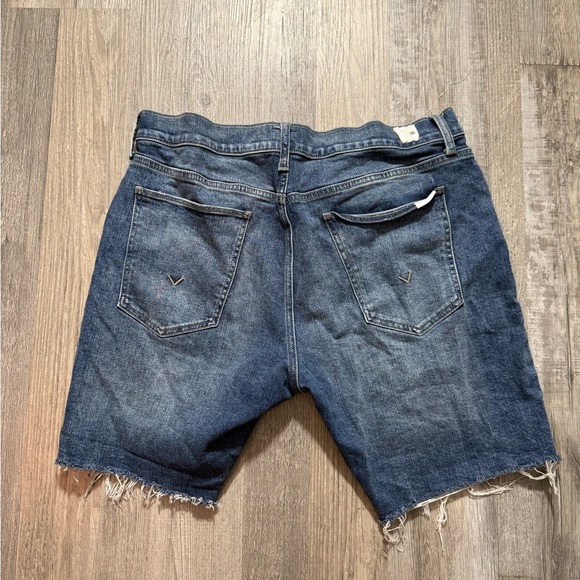 Hudson Jeans Blue Jean Shorts with Frayed Hem casual denim summer wear - Picture 2 of 7